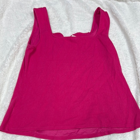 Ava & Viv Pink Fitted Bustier Tank Top - Picture 5 of 5